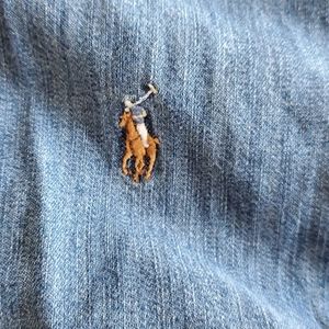 Polo demin button down